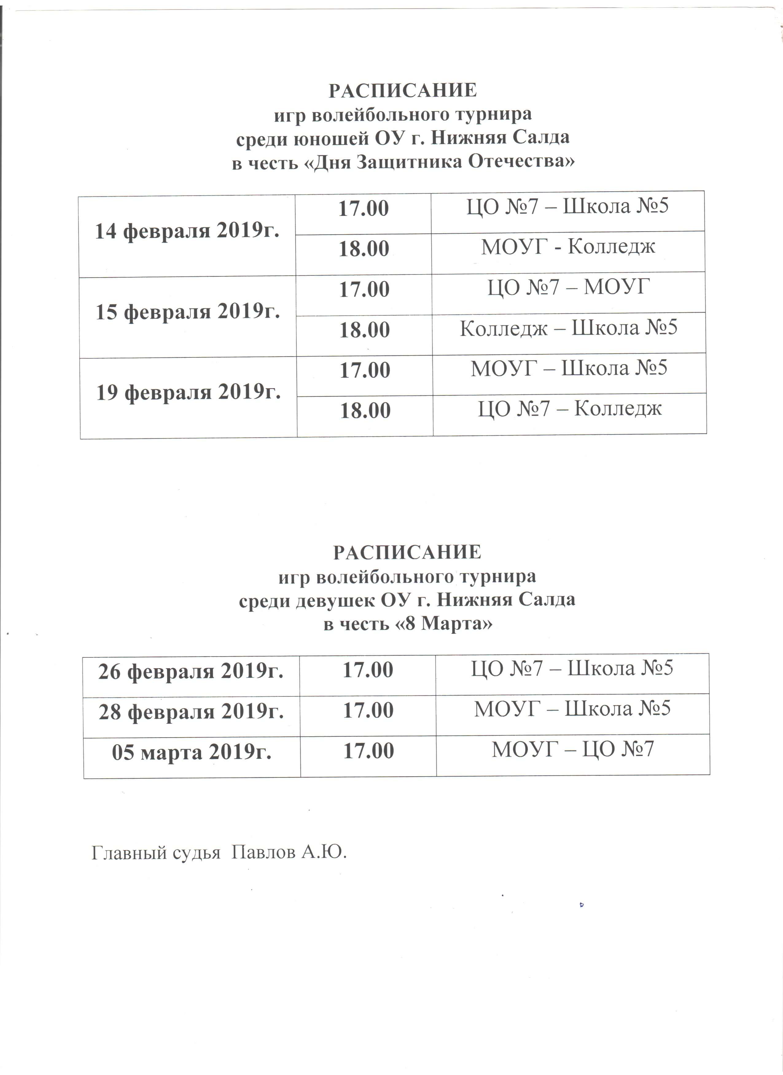 Волейбол. Итоги “23 февраля”. Начало игр “8 марта” – МБУ 